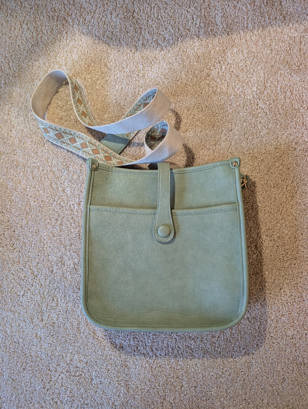 Montana West Mint Green Crossbody Bag Purse